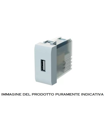 PRESA USB COMPATIBILE BIANCO